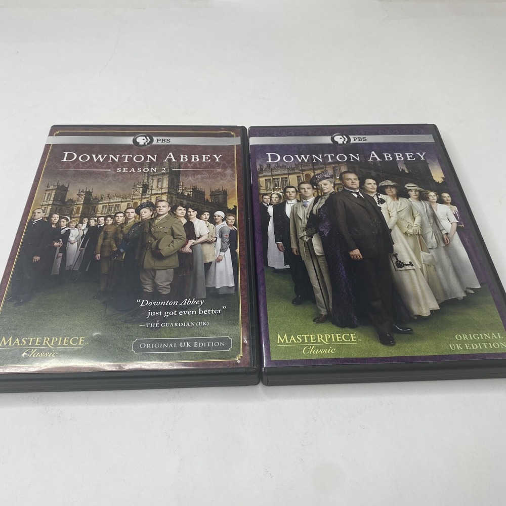 Downton Abbey: Seasons 1 & 2 (DVD, 6-Disc Set, PBS Masterpiece Classic) – Period
